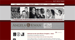 Desktop Screenshot of angelakwanlaw.com